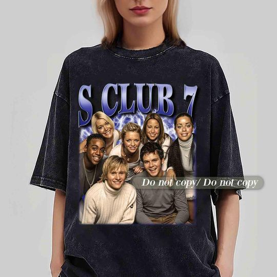 Discover Limited S Club 7 Vintage T-Shirt, Gift For Woman and Man Unisex Shirt