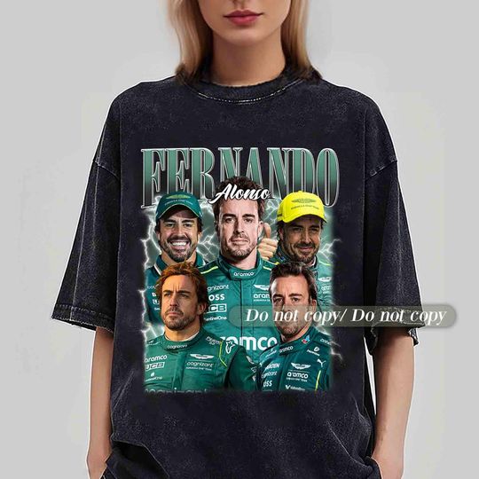 Discover Limited FRD Alonso Vintage T-Shirt, Gift For Woman and Man Unisex Shirt