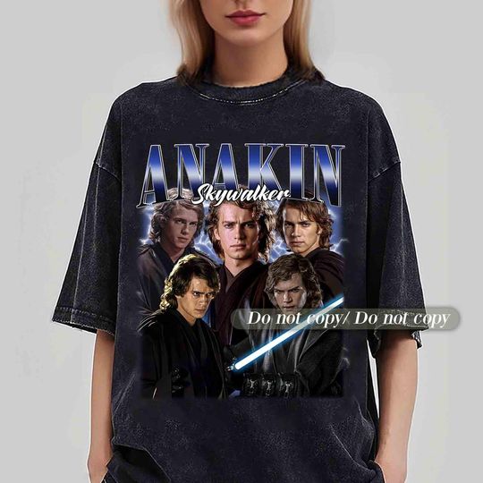 Discover Limited Anakin Skywalker Vintage T-Shirt, Gift For Woman and Man Unisex Shirt