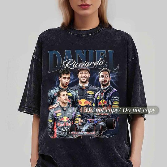 Discover Limited Daniel Ricciardo Vintage T-Shirt, Gift For Woman and Man Unisex Shirt