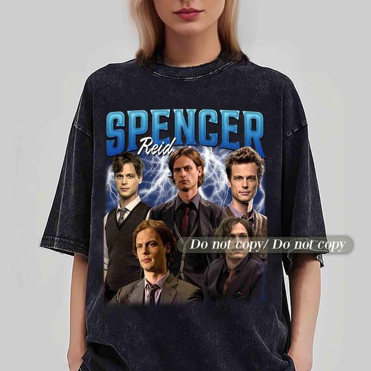 Discover Limited Spencer Reid Vintage T-Shirt, Gift For Woman and Man Unisex Shirt