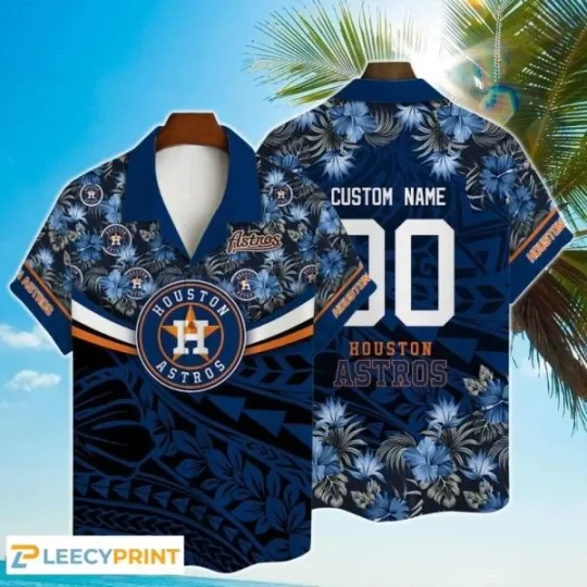 Discover Flower Pattern Summer Custom Asttrros Hawaiian Shirt, Gift for Fan