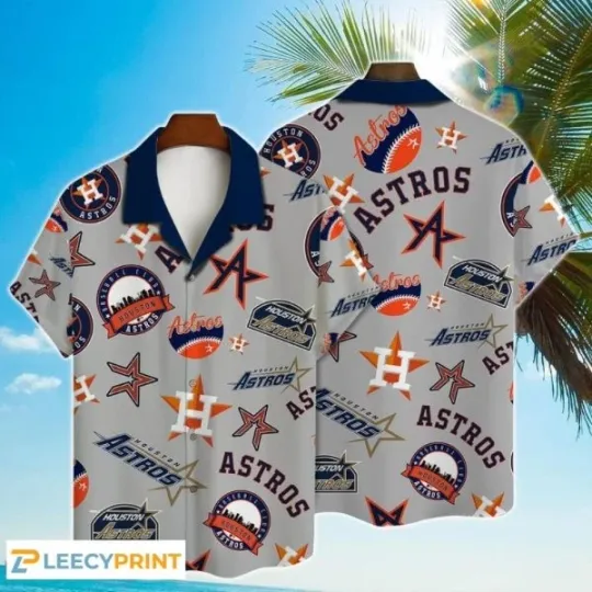 Major League Baseball Asttrros Hawaiian Shirt For Real Fans
