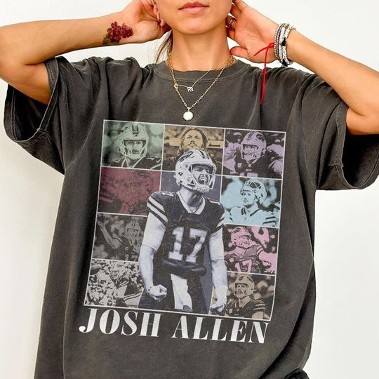 Discover Vintage Josh 90s Football Shirt, Gift For Fan Football Game Day, Gift For Christmas