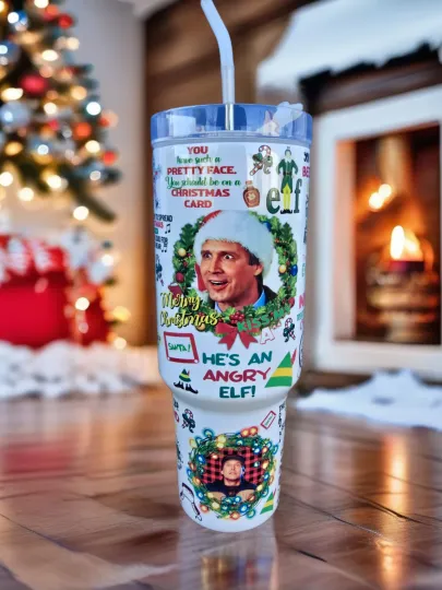 Discover Christmas Vacation 40oz Tumbler with Handle