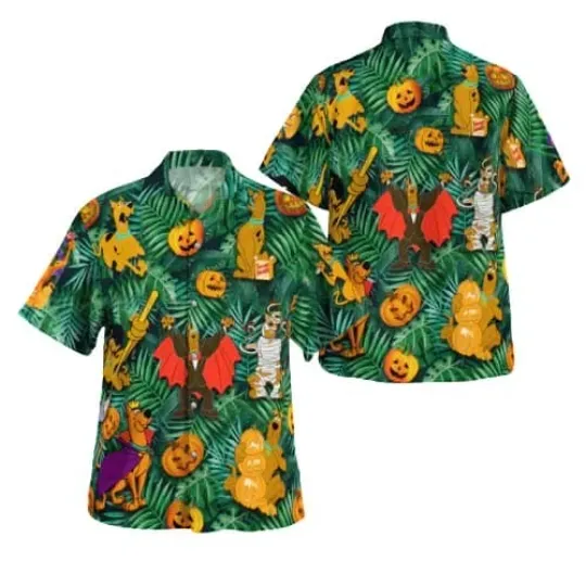 Discover Scooby Doo Trendy Hawaiian Shirt Scooby Doo Halloween Disguise Hawaii Shirt Amaz