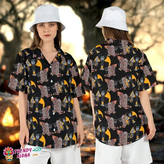 Discover Billy Butcherson Hocus Pocus Halloween Witch Sanderson Aloha Tee_dpl_11