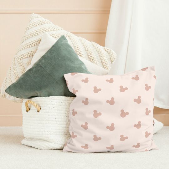Discover Disney Pillow Cover, Disney Throw Pillow Disney Home Decor Mickey Mouse Nursery Pillow Mickey Decorations Disney Decor Disney Pillow Cover