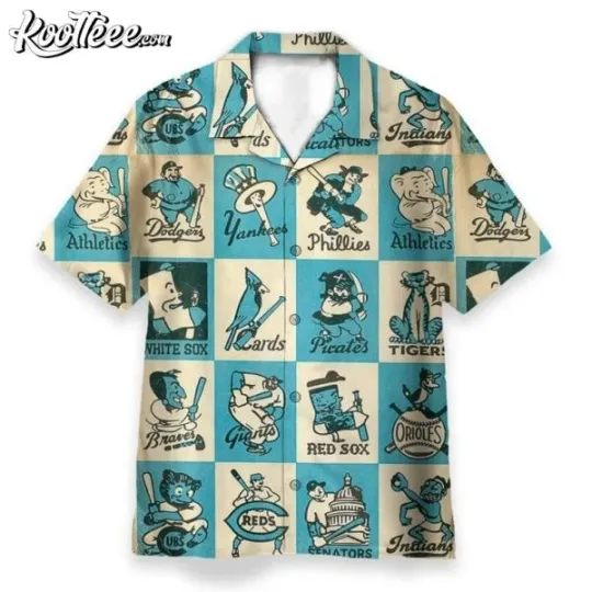 Discover Baseball Team Mascots Hawaiian Shirt For Fan Gift