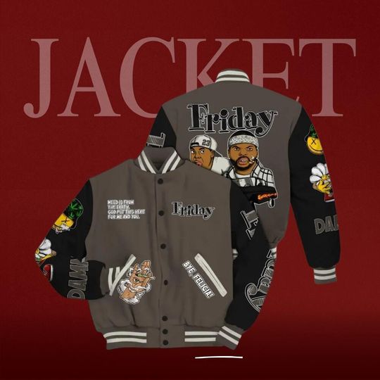 Discover Varsity Jacket To Match Cave Stone 4s - Friday Sneaker Stress Style All Over Print