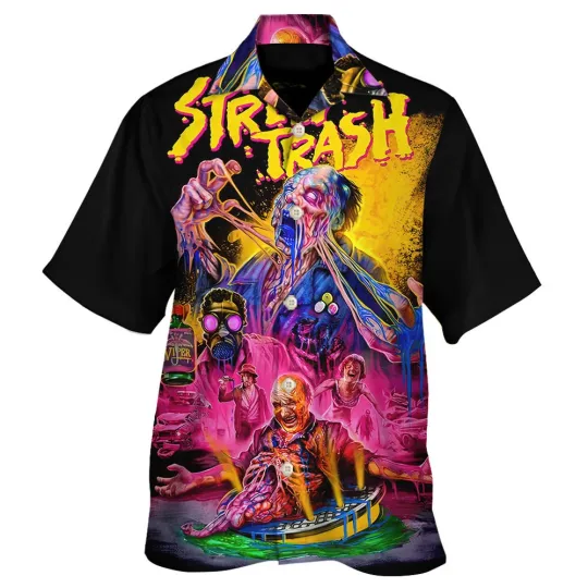 Horror Street Trash Unisex Hawaiian Shirt
