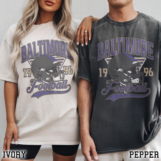 Discover Vintage Baltimore Football Shirt, Baltimore Fan Crewneck Sweatshirt, Baltimore Comfort Colors, Baltimore Football Gift, Hafltime Show