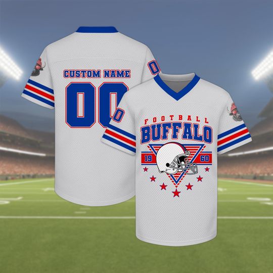 Buffalo Football Jersey Shirt,Mascot Football Jersey Shirt,Toddler Detroit Jersey,Game Day Te,Football Season Jersey Shirt,Detroit Game Day