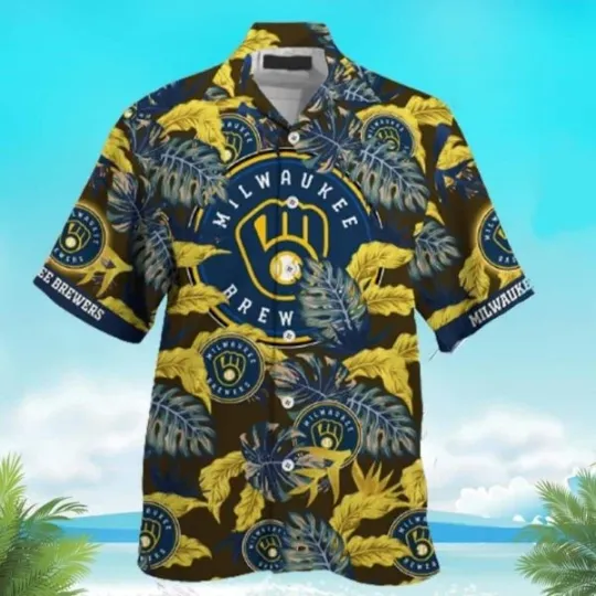 Discover Summer Aloha Milwauke Breewerrs Hawaiian Shirt Tropical – Brewers Hawaiian Shirt