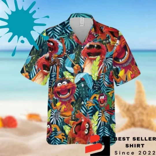 Discover The Muppet Animal Tropical Aloha Hawaiian Shirt