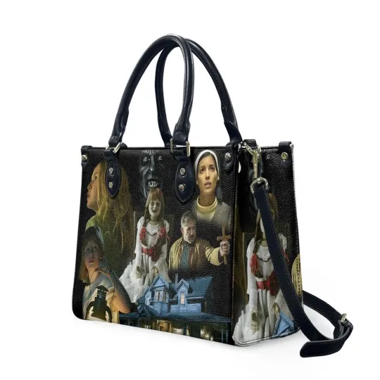 Annabelle Leather Handbag, Annabelle Handbag, Horror Movie Characters Bag, Shoul