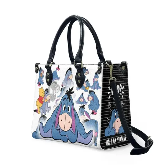 Discover EEyore Leather Handbag EEyore Disney Handbag