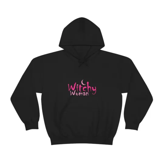 Witchy Woman Funny Halloween Witch Unisex Heavy Blend Hooded Sweatshirt Hoodie