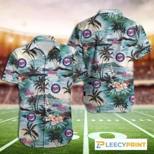 Discover Minnesota Twins Tropical Cool Hawaiian Shirt, Twins Hawaiian Shirt