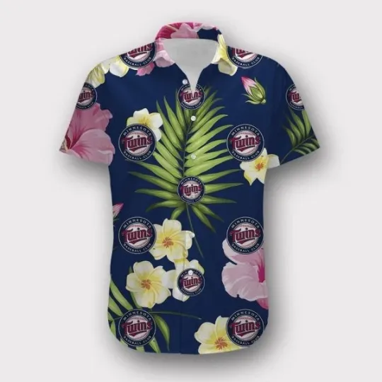 Discover Minnesota Twins Summer Floral Shirt, Twins Hawaiian Shirt
