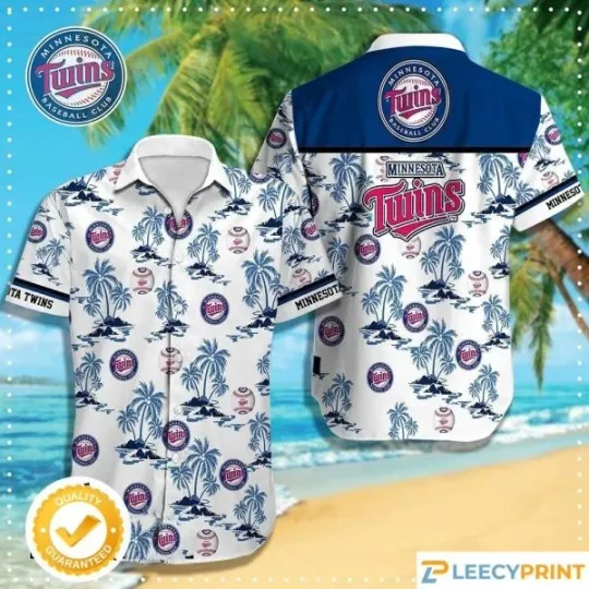 Discover Minnesota Twins Best MLB Team Hawaiian Aloha Shirt, Twins Hawaiian Shirt