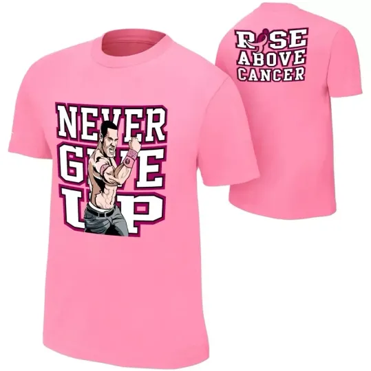 Jo Cen 'Rise Above Cancer' Pink T-Shirt 2025