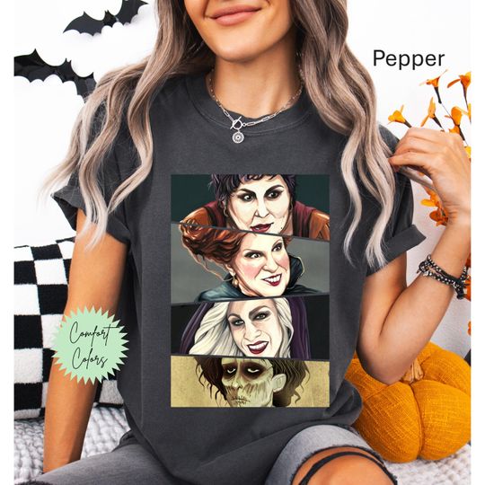 Sanderson Sisters Shirt, Hocus Pocus Tee, Hocus Pocus Sisters, Retro Witch Shirt, Salem 1692 Shirt, Salem Witch Shirt