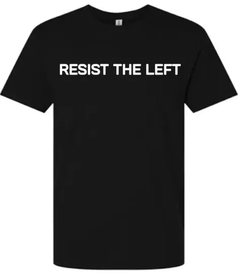 Discover Charlie Kirk Men’s T-Shirt - Resist the Left