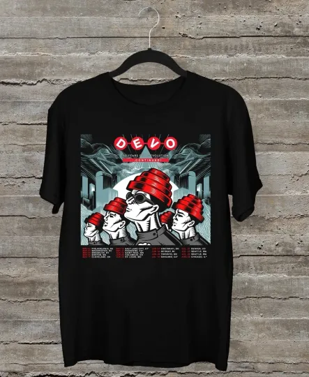 Discover DEVO Band North American Tour 2025 T-Shirt Men Women