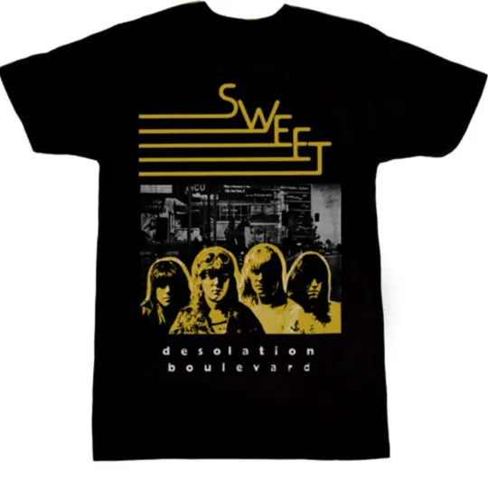 Discover Sweet Band Album Tour Black Unisex T-Shirt