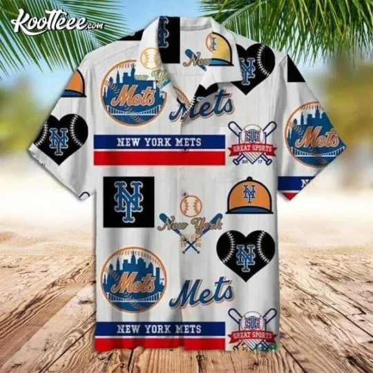 Discover New York Mets Hawaiian Shirt Unisex Size S-5XL For Fan Gift