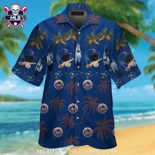 Discover New York Mets Nautical Dreams Aloha Hawaiian Shirt –Maritime And Baseball Fusion
