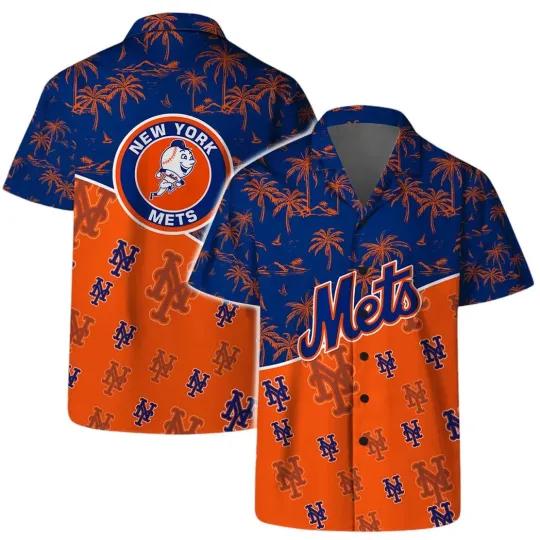 Discover New York Mets Beach Party Summer Aloha Unisex Hawaiian Shirt