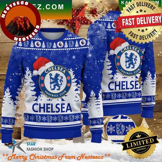 Discover Chelsea Christmas Ugly Sweater Gift For Family 2025
