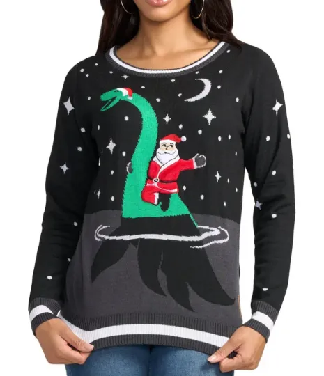 Discover Nessie Ugly Christmas Sweater