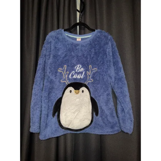 Ugly Christmas Sweater Xmas Sweatshirt Fleece Crewneck Size Large