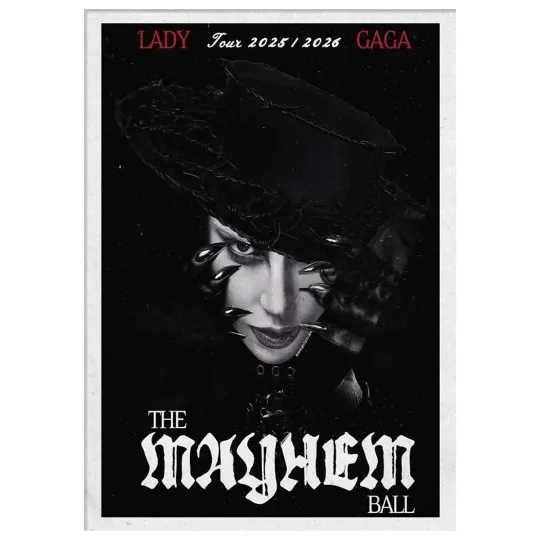 Ld ga The Mayhem Ball Tour 2025 2026 Poster