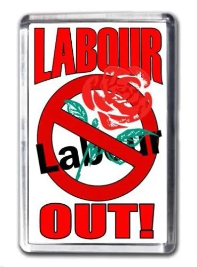 Discover Labour Party Government Out Fridge Magnet