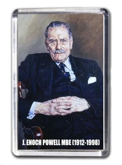Discover John Enoch Powell Commemorative Fridge Magnet