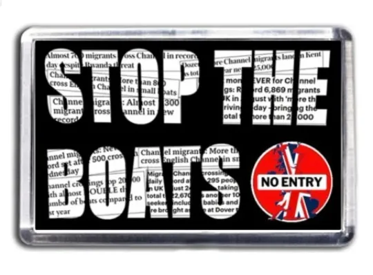 Stop The Boats Anti-Illegal Migration Magnet