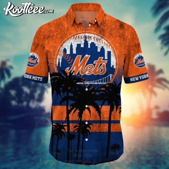 Discover New York Met.s Hawaiian Shirt Unisex For Fan Gift