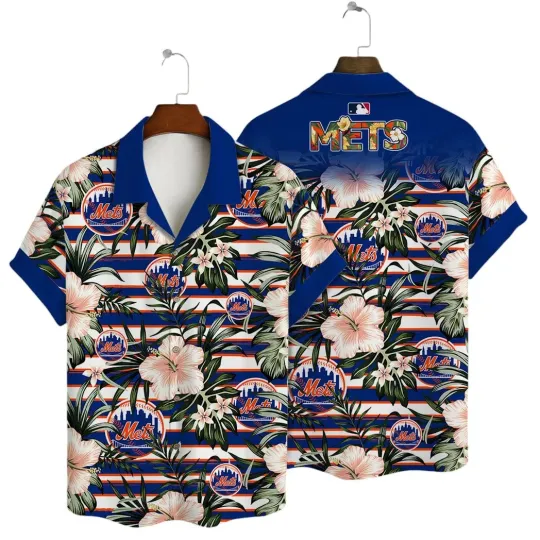 Discover New York Met.s Tropical Dream Summer Aloha Unisex Hawaiian Shirt, Gift for Fan