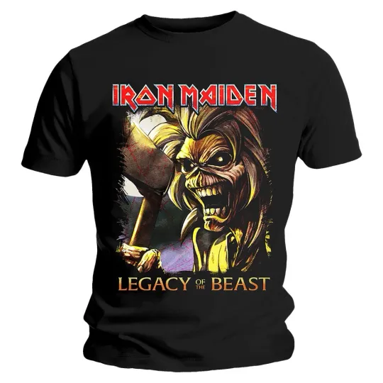 Discover Men's Iron Maiden Legacy Killers T-shirt Medium Black