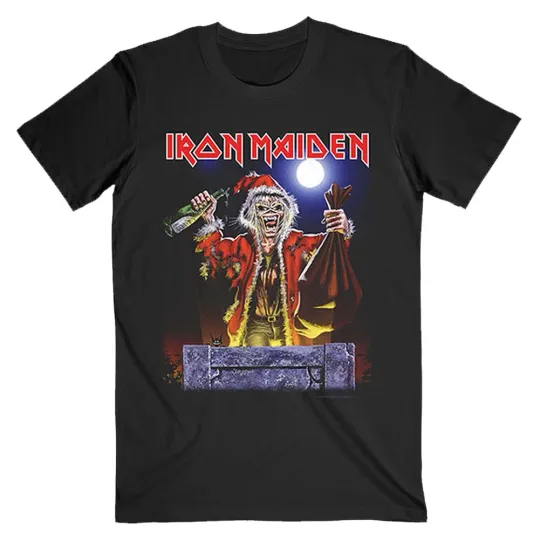 Men's Iron Maiden No Prayer For Christmas T-shirt