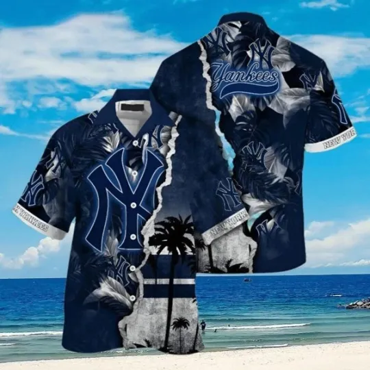 Discover New York Yannkess Hawaiian Shirt Aloha Shirt , Gift for Fan