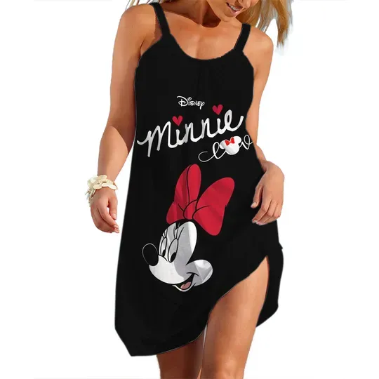 Discover Disney Minie Mouse Summer Dress, Disney Trip Dress, Dress For Her