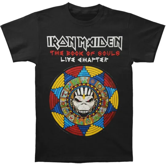 Discover Men's Iron Maiden Book Of Souls Live Chapter T-shirt