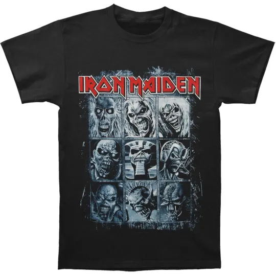 Discover Men's Iron Maiden Nine Eddies T-shirt