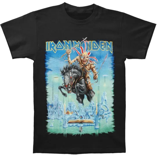 Discover Men's Iron Maiden Tour Trooper T-shirt