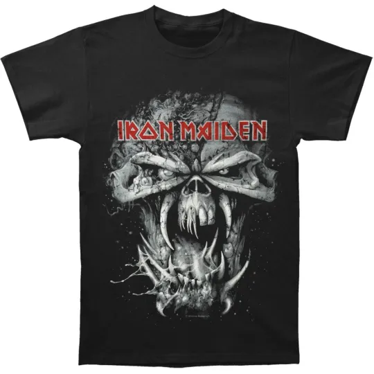 Discover Men's Iron Maiden Final Frontier Eddie Vintage T-Shirt